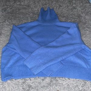 H&M Baby Blue Turtleneck Sweater